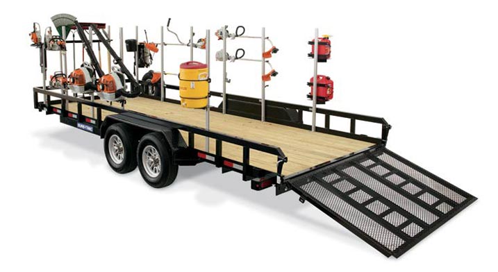 Sure-Trac Trailer Utility Trailers Trailer - Steph Curry