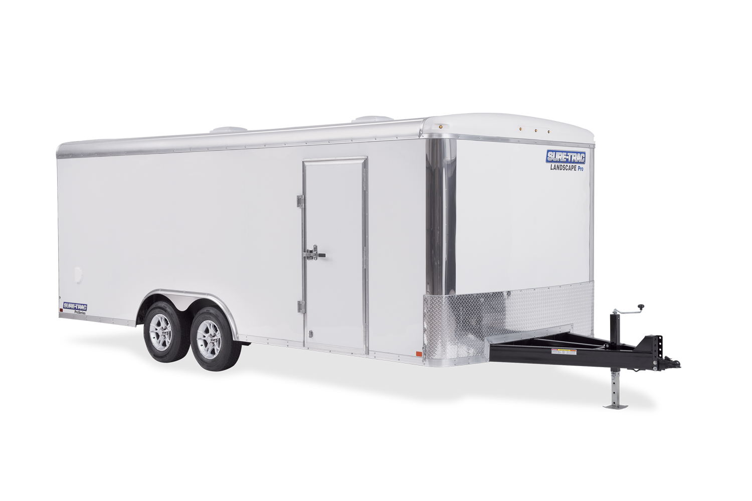 Landscape Pro Round Top Cargo Front View Doors Closed
