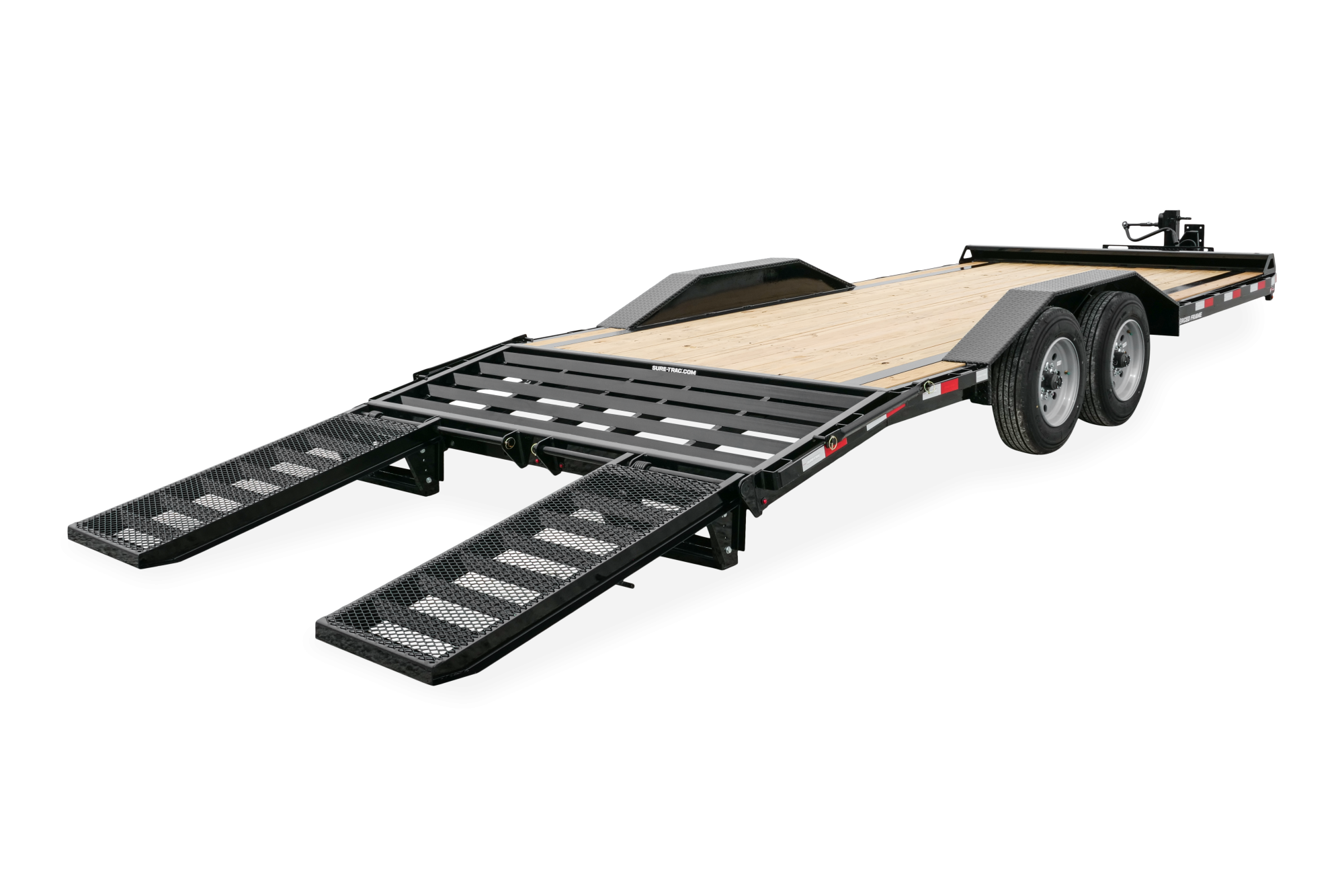 Sure-Trac | Pro Series Full-Width Implement | Image | Front view, tilted, Pro Series Full-Width Implement, ramps down