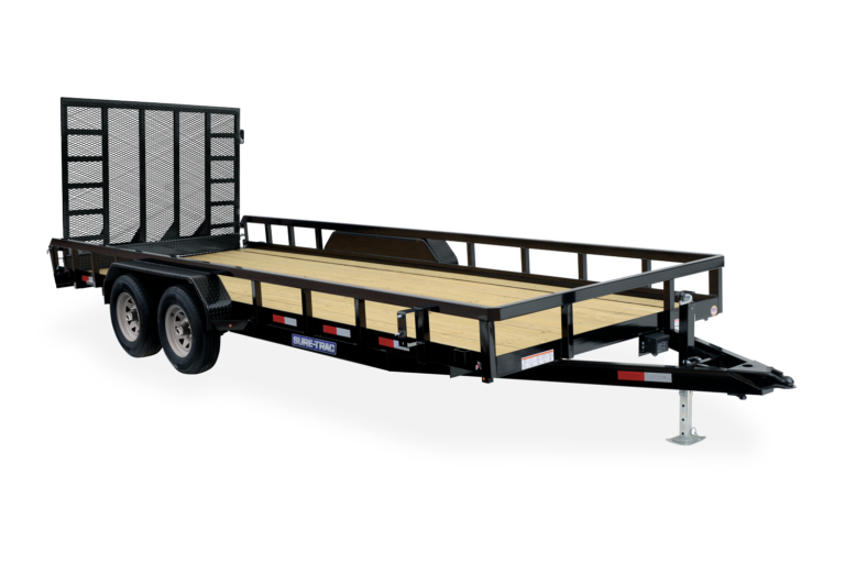 tube top utility tandem front trailer