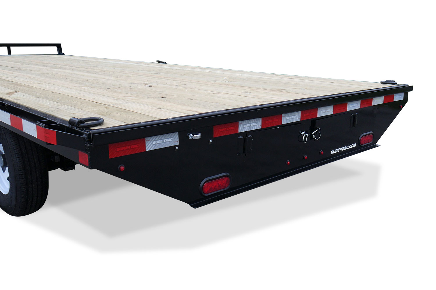 15k deckover trailer rear bumper