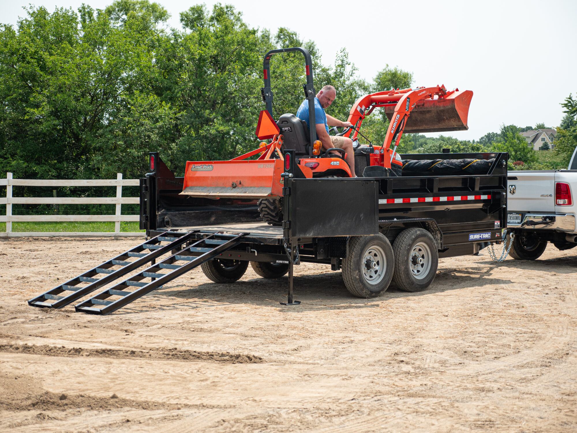 2021 HD Low Profile Dump front angle view