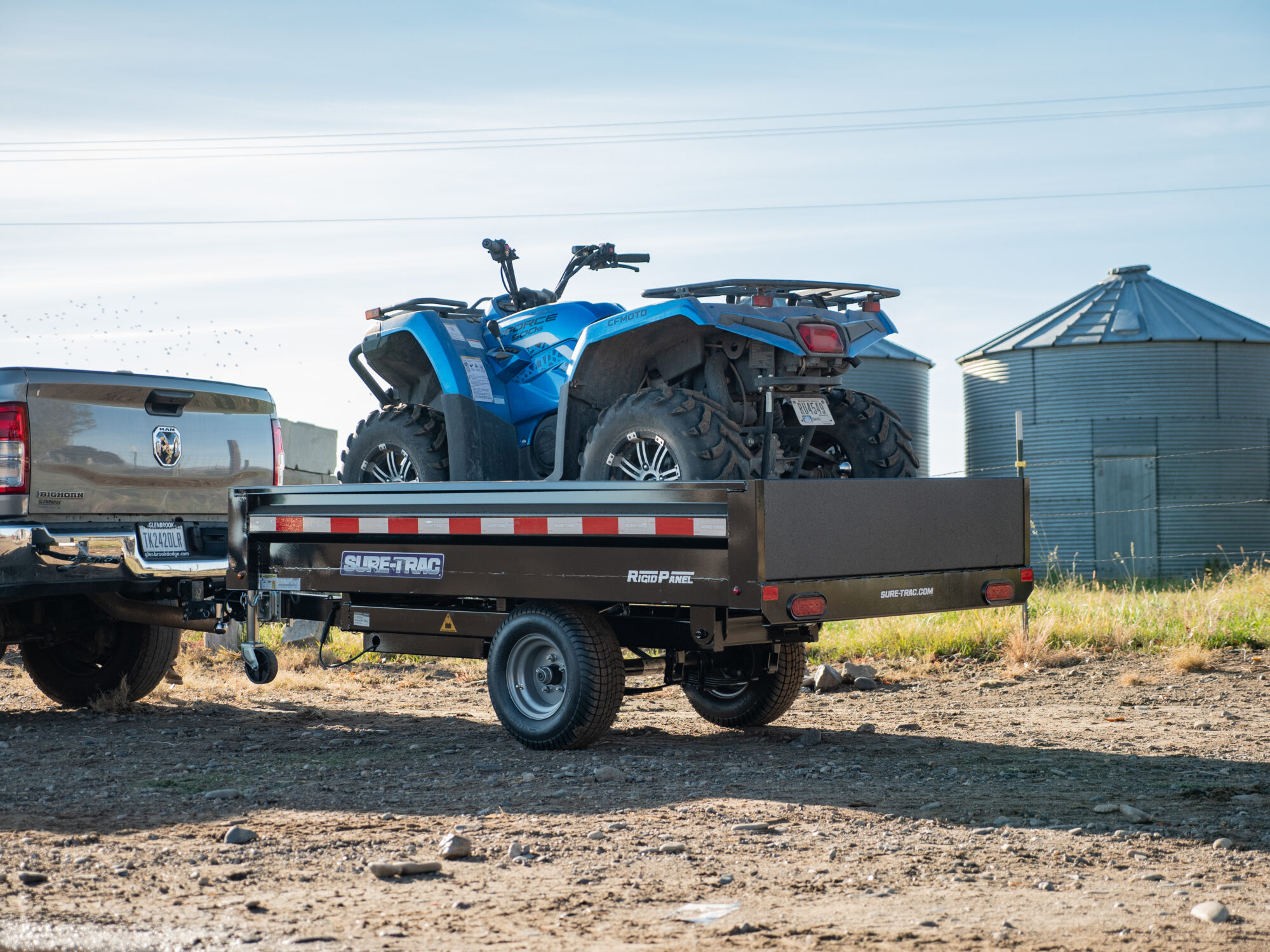 2024 Utility Dump Hay Delivery rear view