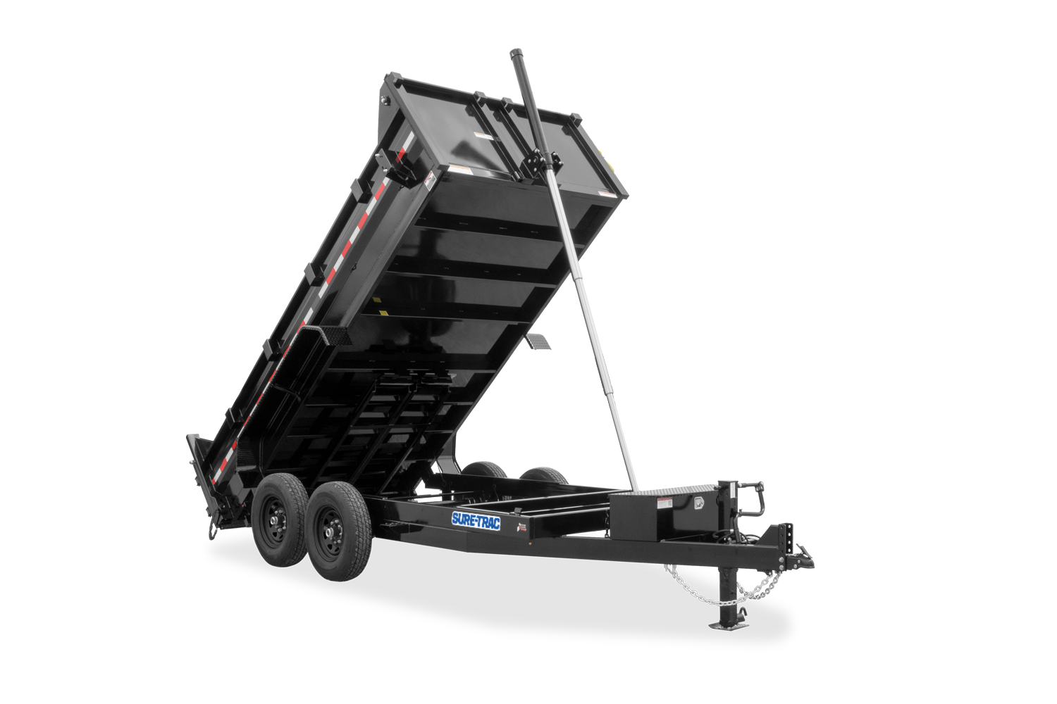 View of the HD Low Profile Telescopic Front lifted