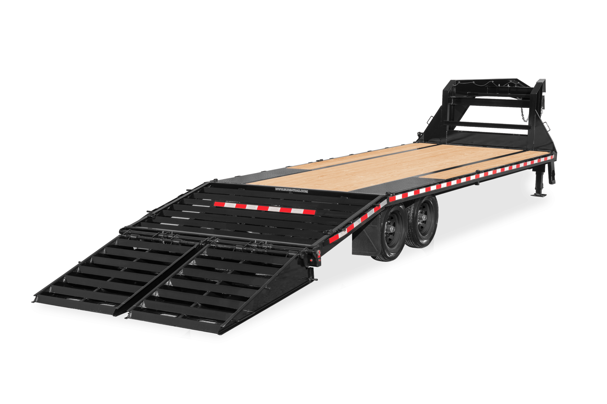 HDLP Beavertail Deckover Gooseneck Rear