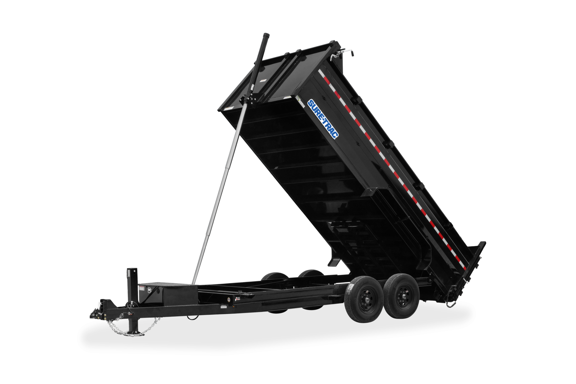 Side view of the HD Low Profile 3ft with the front up