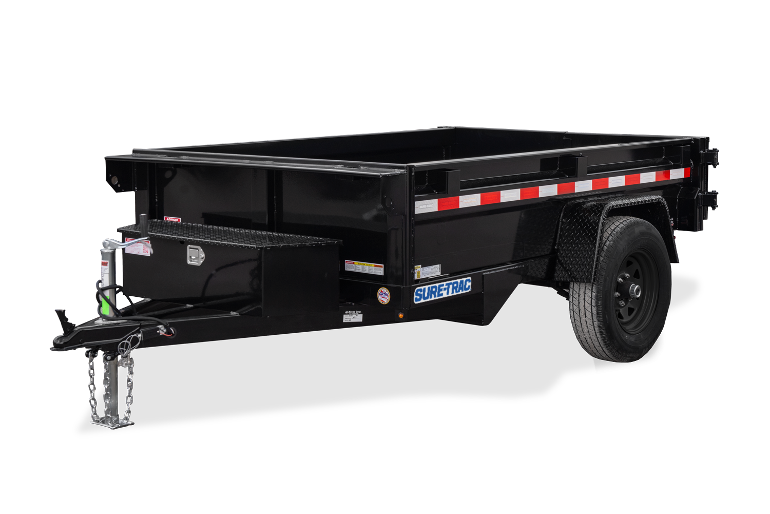 View of the Single Axle Closed view