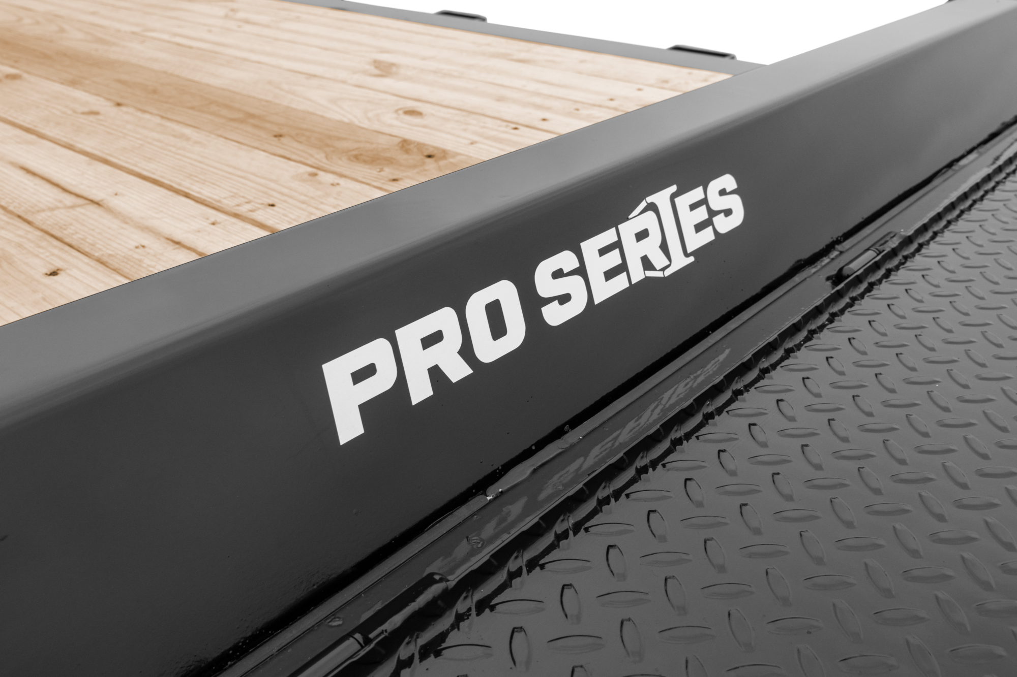 Pro Series | Equipment, close-up of decal
