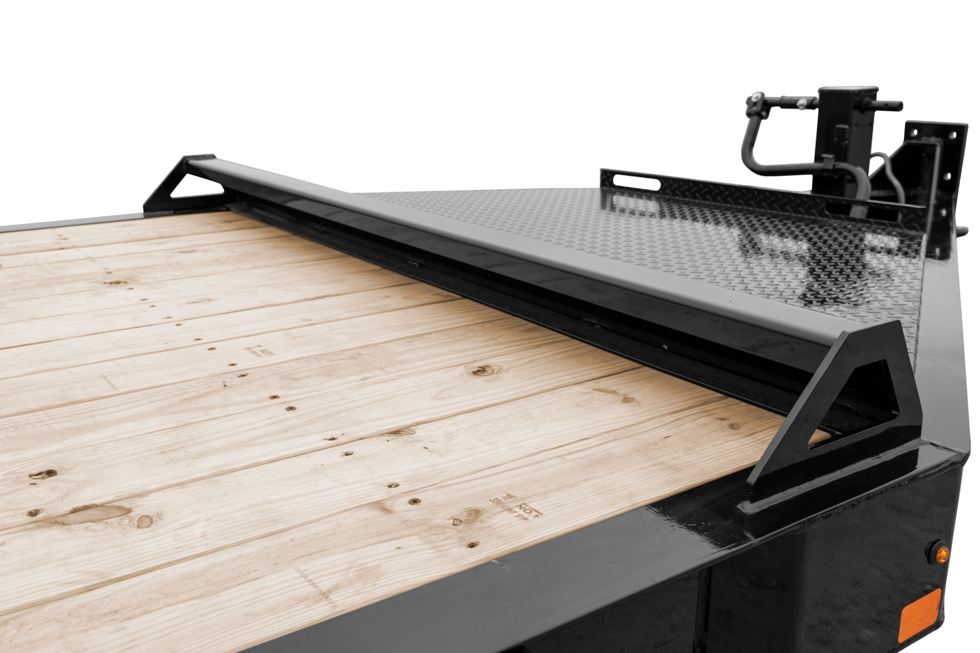 Pro Series Tilt Bed Trailer | Side, tilted, Trailer, close-up of Bulkhead