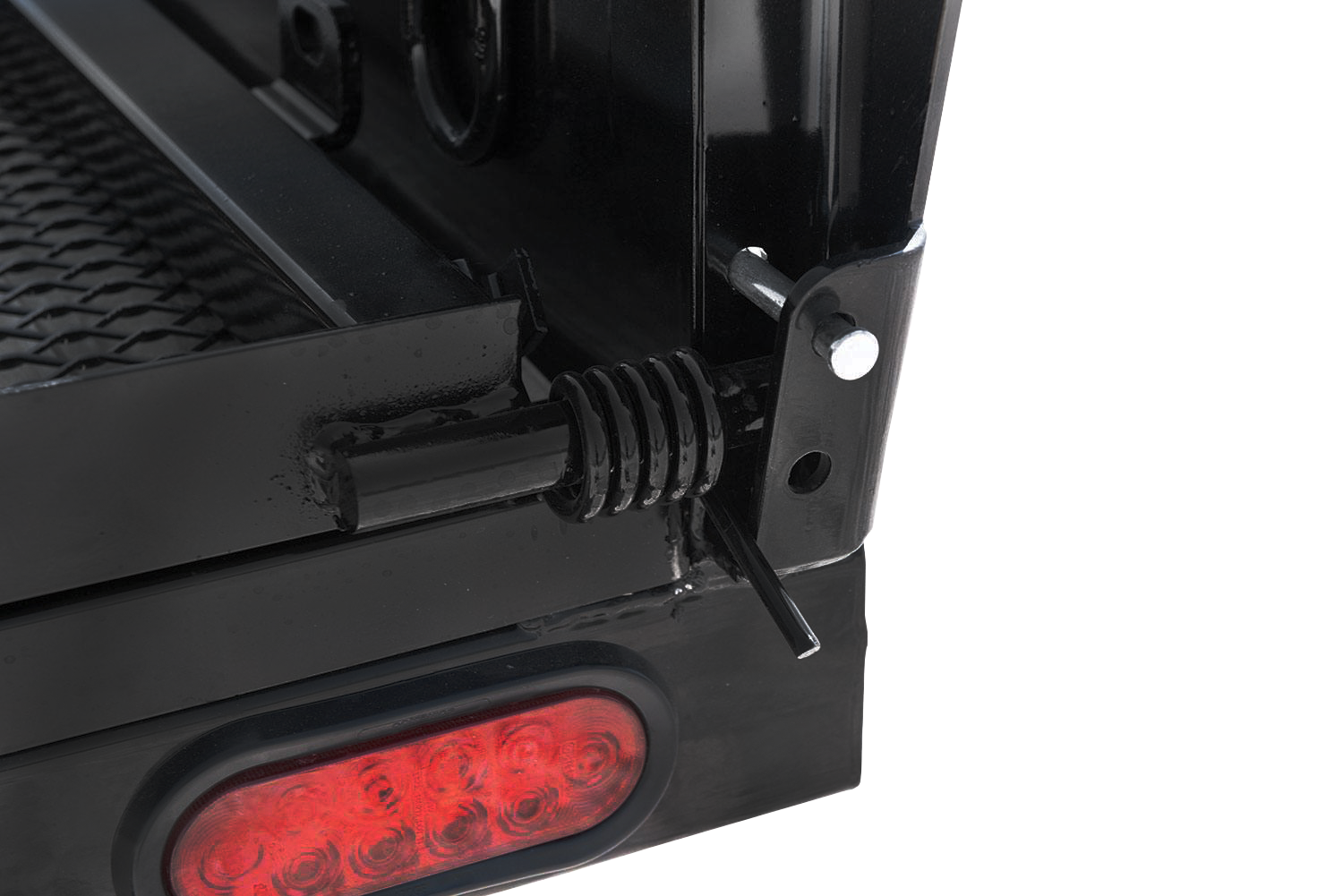 Close-Up of Spring Assist system on Steel High Side
