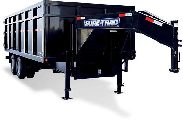 hd tandem dual dump trailer zoomed in